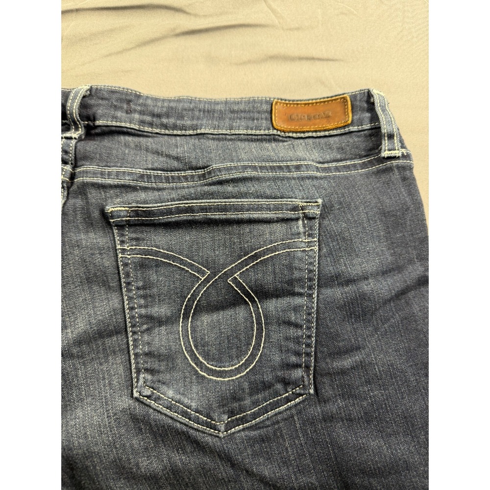 Big Star Maddie Jeans Womens 38R Bootcut Stretch Blue Denim Mid Rise 38x31 - Picture 5 of 10